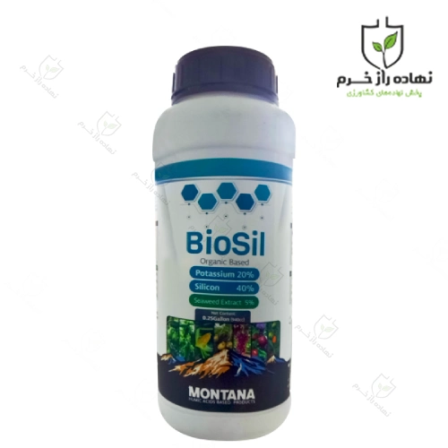 کود سیلیکات پتاسیم + جلبک بیوسیل مونتانا - شرکت پخش نهاده های کشاورزی نهاده راز خرم